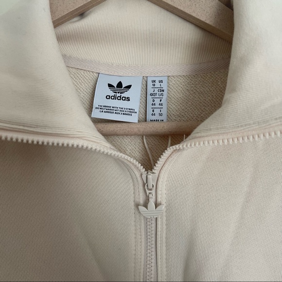 Women's adidas Originals Adicolor Classics Half-Zip Sweatshirt - Picture 4 of 5